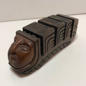 Vintage Handmade Letter Holder from Honduras